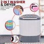 Pyle Portable Mini Washer & Dryer 2-in-1