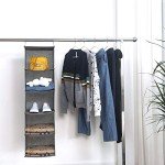 BrilliantJo 5-Shelf Hanging Closet Organizer - 2 Pack