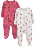 Carter's Baby Girls' Thermal Sleep and Play Duo