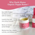 Earth Mama Organic Nipple Butter for Breastfeeding