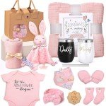 New Mom Gift Set with Tumblers for Parents