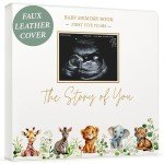 Baby Memory Book - Safari Theme Keepsake Journal