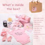 New Mom Gift Set with Tumblers for Parents