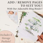 Baby Memory Book - Safari Theme Keepsake Journal