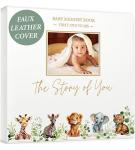 Baby Memory Book - Safari Theme Keepsake Journal