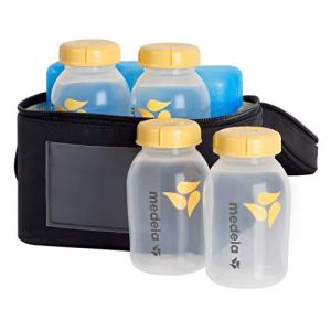 Medela Breast Milk Storage Cooler Bag & Bottles
