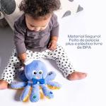 Multilingual Baby Octopus Plush Toy
