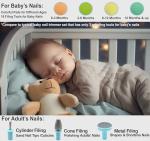 Baby-Nagelknipser Sicherer elektrischer Baby-Nagelschneider, Baby-Nagelfeile-Kit