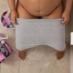 Frida Mom Postpartum Disposable Boyshort Underwear, Grey