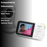 VTech VM819 Baby Monitor with Camera and Audio