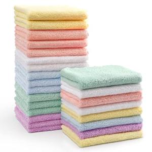 Soft Microfiber Baby Washcloths - 24 Pack