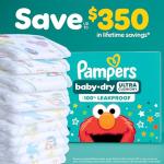 Pampers Baby Dry Diapers - Choose Size & Count