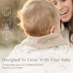 10-Pack Konssy Muslin Baby Bandana Bibs