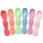 Silicone Rainbow Spoon Set for Babies & Toddlers