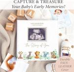 Baby Memory Book - Safari Theme Keepsake Journal