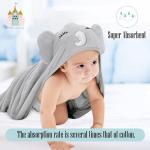 Bamboo Hooded Baby Towel and Washcloth Set