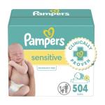 Pampers Sensitive Baby Wipes - 504 Count