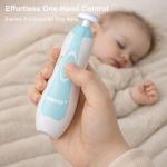 Electric Baby Nail Trimmer Kit by FANSIDI