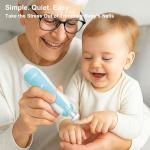 Electric Baby Nail Trimmer Kit by FANSIDI