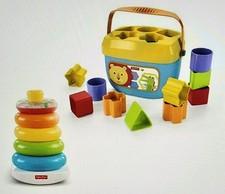 Fisher-Price Baby's First Blocks & Stacking Toy Set