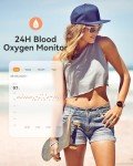 AGPTEK 1.3" Round Smartwatch with Fitness Tracker