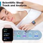 Swim-Proof Fitpolo Smart Watch for Women