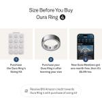 Oura Ring 4 - Silver Smart Fitness Tracker