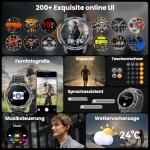 Hwagol Waterproof Military Smart Watch for Men