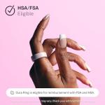 Oura Ring 4 Ceramic in Petal, Size 8