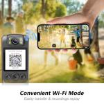 SixBondsCam 4K Mini Wearable Body Camera