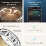 Oura Ring 4 - Gold - Size 15 - Smart Fitness Tracker