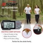 3DTriSport 3D Pedometer with Clip & Strap