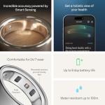 Oura Ring 4 - Silver Smart Fitness Tracker