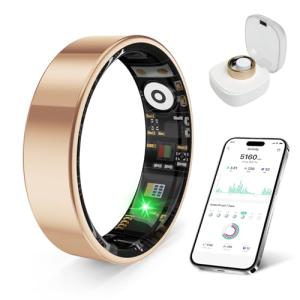 Smart Health Ring with Sleep & Stress Monitor