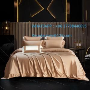 Customizable 100% Mulberry Silk Bedding Set with Duvet Cover Bed Sheet Pillowcase Luxury 25Momme 6A Silk Bedsheet Set Solid King