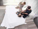 Utopia Bedding White 100% Cotton Waffle Blanket 300 GSM [Queen - 90x90 Inch] Soft Lightweight Breathable Bed Blanket for All Season