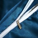 Summer Smooth Satin Duvet Cover No Pillowcases Comfy Shiny Couple Bed Quilt Cover Nordic Double Bed Sheet 150 220x240