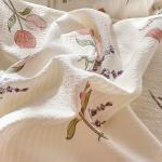 Bonenjoy Duvet Cover Soft Bed Cover Floral Style Quilt Cover 이불커버 Single/Double/Queen Size Comforter Cover (No Pillowcase)