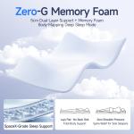 Tesla Model Y Air Mattress (2020+), Hidden Storage & Memory Foam Topper, Inflatable Car Bed for Camping, Foldable Perfect Fit Ma