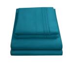Queen Size Bed Sheets - Breathable Luxury Sheets with Full Elastic & Secure Corner Straps Built In - 1800 Supreme Collection Extra Soft Deep Pocket Bedding Set, Sheet Set, Queen, Teal