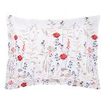 Amazon Basics Full/Queen Size Comforter Sets, Ultra-Soft Lightweight Microfiber Reversible 3-Piece Bedding, Pink Floral