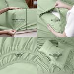 Utopia Bedding Full Sheet Set – 4 Piece Bed Sheets for Full Size Bed, Soft and Breathable Microfiber, Includes 1 Fitted Sheet, 1 Flat Sheet and 2 Pillowcases (Sage)