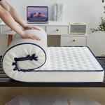 Natural Thai Latex Mattress Topper Soft Breathable Hypoallergenic Pressure Relief Student Dorm Hotel Tatami Bed Pad Wholesale