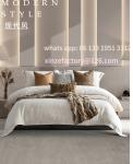 Model room bedding furniture exhibition hall soft decoration display bedding sales department simple multi-piece set