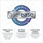 AllerEase Waterproof Mattress Protector, Maximum Allergy Mattress Protector, Full Mattress Cover