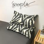 New Grey Geometric Pattern Quilt Cover Kit Duvet Cover Set Nordic Single Double Bed Linen Bedding Sets Luxury Queen King Size