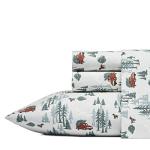 Eddie Bauer - Full Sheets, Cotton Flannel Bedding Set, Brushed For Extra Softness, Cozy Home Decor (Tree Farm, Full)