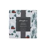 Eddie Bauer - Full Sheets, Cotton Flannel Bedding Set, Brushed For Extra Softness, Cozy Home Decor (Tree Farm, Full)
