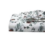 Eddie Bauer - Full Sheets, Cotton Flannel Bedding Set, Brushed For Extra Softness, Cozy Home Decor (Tree Farm, Full)