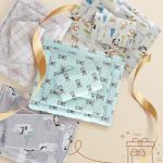 True North by Sleep Philosophy Cozy Flannel Warm 100% Cotton Sheet - Novelty Print Animals Stars Cute Ultra Soft Cold Weather Bedding Set, Full, Blush Dots 4 Piece